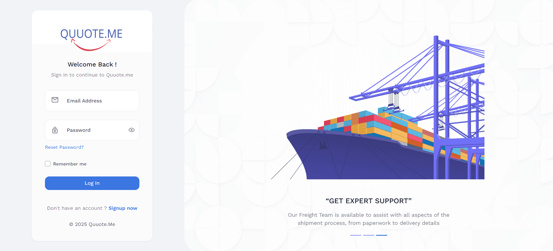 Quuoteme Multi-Carrier Shipping Rate & Booking Platform