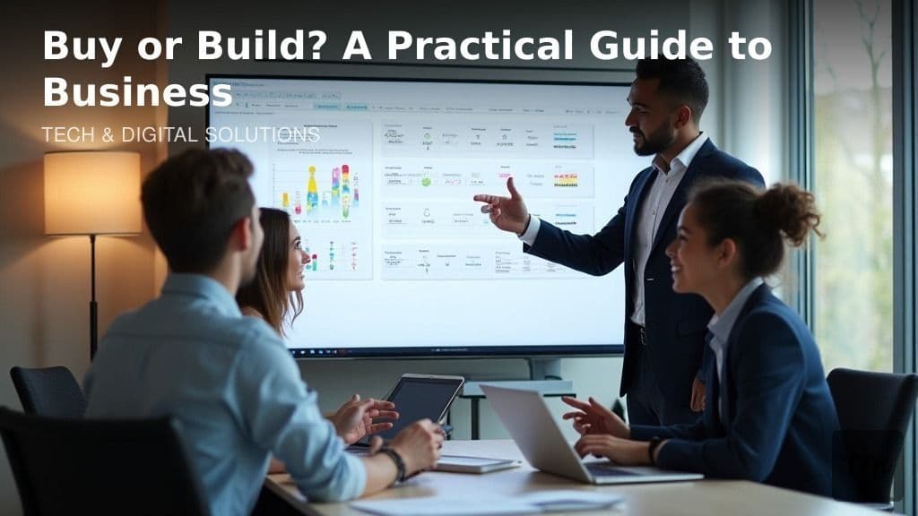 Buy or Build? A Practical Guide to Business Software - featured image
